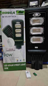 Bosca SO2 90W Solar Street Light for Outdoor Light Heavy Duty Streetlight IP65 Rated
