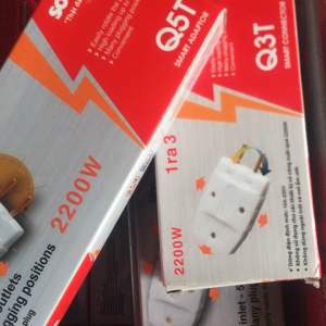 Phích cắm chia 3 chia 5 hãng sopoka