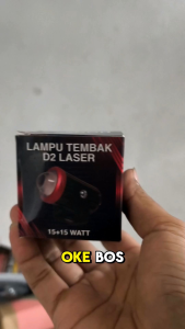 ViDOR Lampu Sorot Lampu Tembak Laser V3 D2 REAL 15 WATT - 15 WATT 2 Warna Putih Kuning Original Motor Mobil