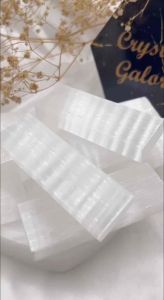 |SG| Raw Black Tourmaline + Satin Spar Selenite + Black Obsidian Bundle