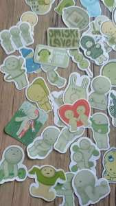 50pcs Smiski Sticker Pack • Waterproof • Scratchproof
