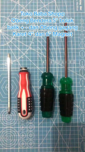 OBENG GAGANG KARET VARIASI TIPE / OBENG GG KARET MAGNET BERKUALITAS SUPER