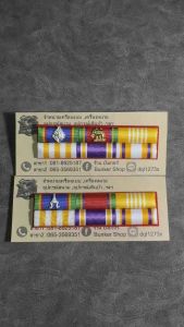 แพรแถบตำรวจแบบใหม่ล่าสุด ปี2567 (ขาหมุด/แม่เหล็ก)