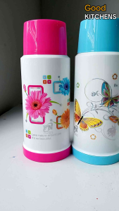 G017 TERMOS TREMOS THERMOS FLOWER FLASK TAHAN AIR PANAS TABUNG KACA