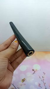 Pipa Once Cangklong Kayu Galih Kelor Hitam Model Bulat H585