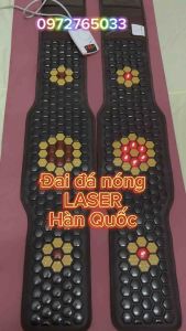 Đai đá nóng Laser Hàn Quốc HAPPY LIFE 140X25cm giảm đau lưng cột sống và thoát vị đĩa đệm