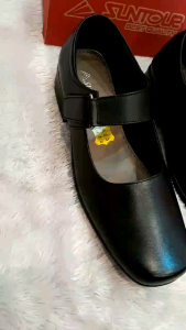 SUNTOUR ORIGINAL//SEPATU PASKIBRA WANITA//SEPATU PERAWAT WANITA//PENTOFEL WANITA BAHAN KULIT//SEPATU HAK WANITA 3 CM//FLATSHOES WANITA//SEPATU PASKIBRA WANITA DARI MERK SUNTOUR PM//SUNTOUR PK 02