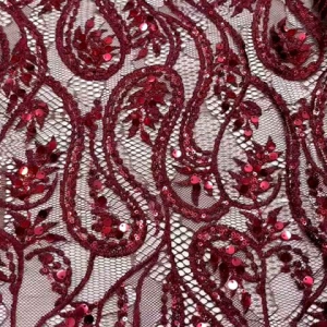 Bahan Kain Tile Spider Full Spanggel: Harga 1/2 Meter