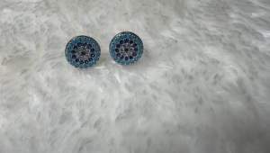 ต่างหูเงิน 925 Evileye