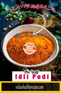 Homemade Idli Podi