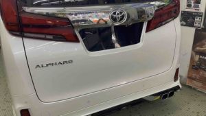 [Toyota Alphard AGH30] (15-22) Rear Boot LED Light with Projector Set