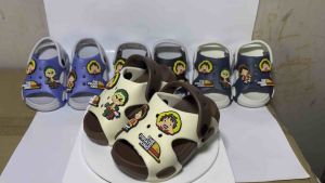 Sendal Selop Cowok Premium Dua Warna Karakter ONE PIECE - Uk 20-25