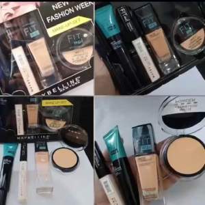 Set Makeup Lengkap Maybelline: Fit Me Set 3 In 1 4 In 1 & Foundation 2 In 1