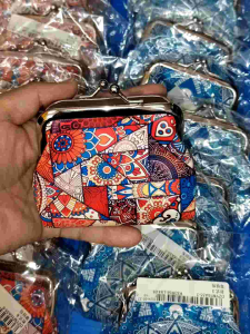 PE Coin Purse Mini Wallets Durable Ethnic PU Style Pouch