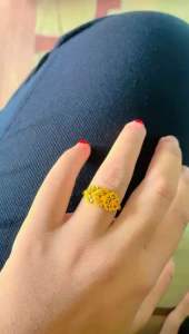 Cincin emas bangkok cop 916 persis ori