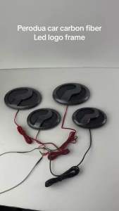 Vemart new axia 2023 Carbon fiber look with Led logo emblem accessories