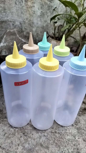 6pcs botol kecap 600ml /botol kecap murah/botol mayonaise/botol saos sambal