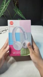 LUXE Headphone Bluetooth Y08 Earphone Macaron Wireless With Mic Voice Stereo Headset Bando