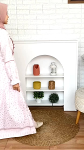 Gamis Anak Cantik Sanaya tanpa Jilbab by Cutetrik