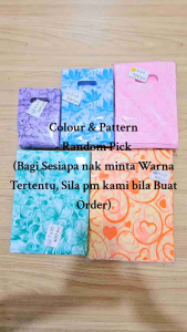 Thank You Plastic Bag / Plastic Bag Bercorak / Present Bag Gift Bag / Goodies Bag / Plastik Kantoi / Die Cut Plastic Bag / Shopping Bag / Carry Bag / Plastik Berwarna-warni / Wedding Bag