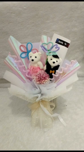 Buket Boneka Korean Looks Mix & Max oleh Orion.co