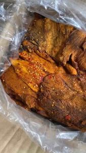 khô bò mềm nguyên miếng bản to nhà làm 500gr thơm ngon