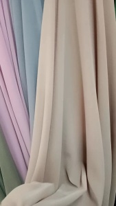 (COD) Bahan kain polos ceruty baby doll