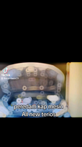 peredam panas dan suara kap mobil all new Terios