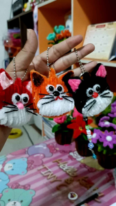 พวงกุญแจแมว