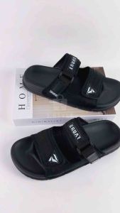 Sandal Pria Slip On Bahan Karet Anti licin Empuk Terbaru Kekinian Model Import Sendal Slop Kasual