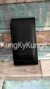 เคสใส่มือถือ ซองหนังใส่มือถือแบบร้อยเข็มขัด