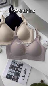 [cozylounge] Sofy Daily Bra | 2cm Latex Bra Pads With Massage Balls | W Jelly Sticks Support | Natural Curve Shape日常舒适内衣