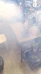 DDP.เลเซอร์ปาร์ตี้ภาพเคลื่อนไหวแบบเต็มมูฟวิ่ง2แขนมีแสงเลเซอร์ไฟสโต๊ป แฟรช.เอฟเฟกต์สามแบบในหนึ่งเดียวไฟเลเซอร์ บ้านแสงเวทีควบคุมด้วยเสียงบาร์งานแต่งงานที่ตกแต่งบ้านบรรยากาศคริสต์มาส