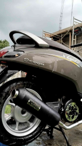 Knalpot Standar Racing Inlet 28-32 Model Luster Bor Boran
