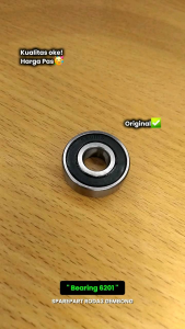 Laher/Bearing 6201 (63ac) Sparepart Roda3