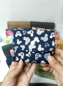 กระเป๋าสตางค์ใบสั้น 3ช่องใน 1 ช่องซิป