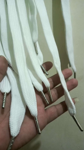TALI SEPATU GEMUK LEBAR 2CM UJUNG BESI HARGA PER 2TALI