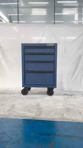 Tủ dụng cụ CSPS 61cm - 04 hộc kéo màu xanh dương kèm bánh xe