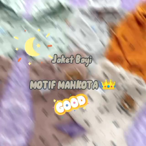 Jaket Anak Motif Mahkota: Desain Unik & Nyaman untuk Bayi 2-24 Bulan