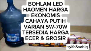 BOHLAM LED / LAMPU LED MURAH HAOMEN 5W-70W PAKET 10PCS