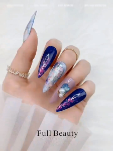 Set nhũ khổng tước 12 màu siêu sáng trang trí móng tay nail