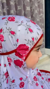 ตะละกง รุ่น โรสแมรี่ พิมพ์ลาย+มีแถบ (เด็ก)