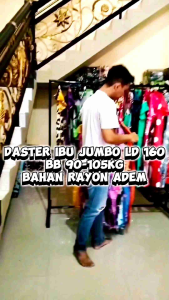 DASTER IBU LD 160 Bahan Rayon (Busui)