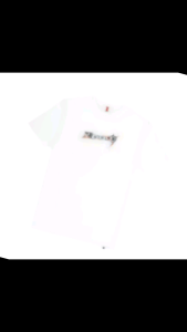 BLOODS vector white Pria tshirt distro putih lengan pendek pria wanita premium qualitybahan katun combed 24s