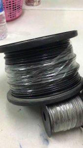 สลิงแสตนเลสเคลือบพีวีซี1-3มิลยาว100เมตร PVC Coated Flexible Wire Rope Soft Cable เป็นสำหรับคุณ