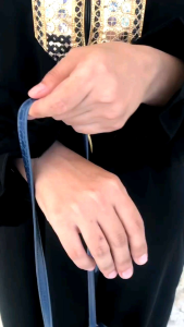 Desain Elegan E-commerce: Abaya Gamis Hitam Dubai Khalisah Busui Jetblack