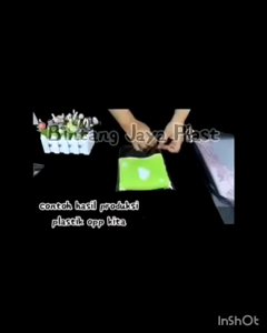 Plastik OPP Seal Atas 6 x18 cm ~ 20 MIC ~ 100 Pcs