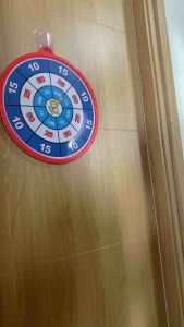 Đồ Chơi Bảng Phi Piêu Nam Châm 2 Mặt Kèm 3 Phi Piêu Đường Kính 30 cm cho bé