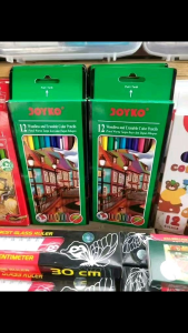 pensil warna joyko Bisa di hapus isi 12  warna