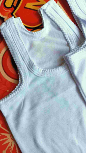 6 pcs singlet kaos dalam anak bayi balita warna / putih